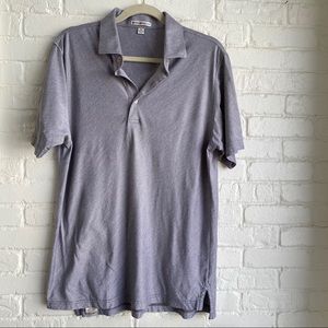 Peter Miller Gray Short Sleeve Collar Shirt Men’s